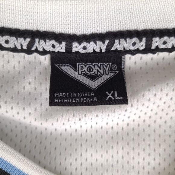 Vintage Pony Sports Basketball Jersey Mens XL White #30 Team Pony Apparel - Picture 4 of 16